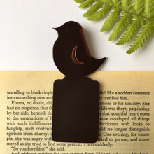 Load image into Gallery viewer, Recycled Brown Leather Magnetic Bookmark - The Munro 