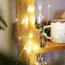 Load image into Gallery viewer, Cascading Warm White String Lights