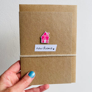 Handmade New Home Greetings Card