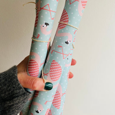 Flamingo Gift Wrap