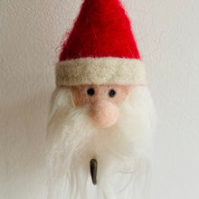 Load image into Gallery viewer, Felt Santa Wall Mounted Hook