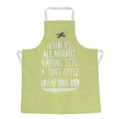 Screen Print Tiny Bird Apron