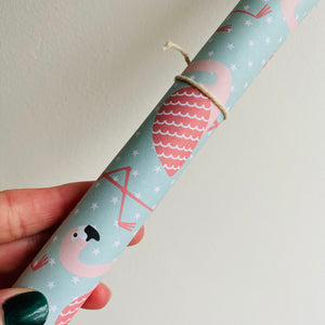 Flamingo Gift Wrap