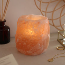 Load image into Gallery viewer, Himalayan Rock Salt Candle Holder
