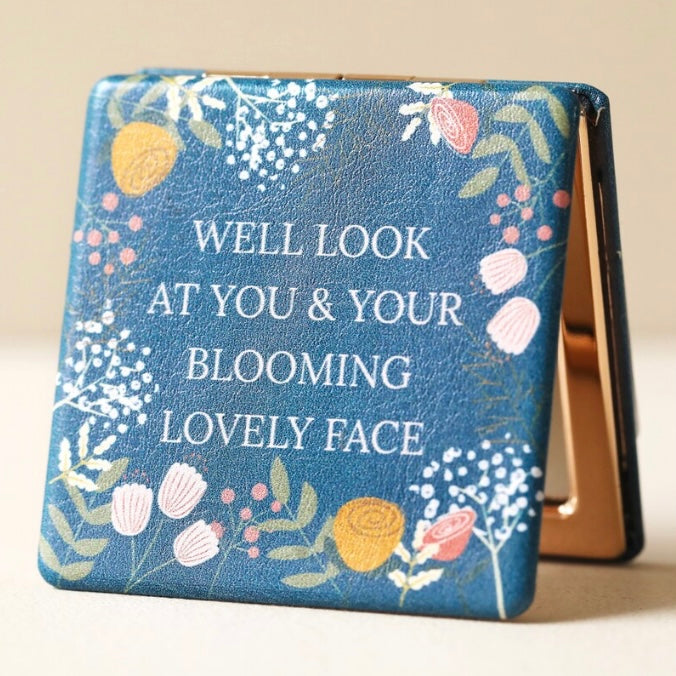 Blooming Lovely Compact Mirror