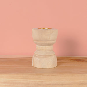 Albero Wooden Tealight Holder