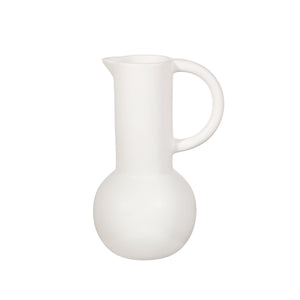 White Ampora Jug Vase
