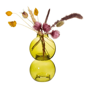 Glass Stacking Bubble Vase