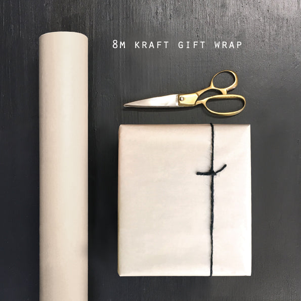 Seasonal Kraft Gift Wrap