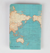 Load image into Gallery viewer, Vintage Map Big Ideas Notebook