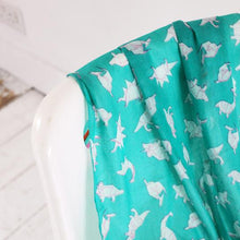 Load image into Gallery viewer, Turquoise Origami Scarf