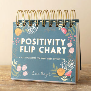 Floral Positivity Flip Chart