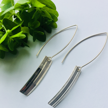 Load image into Gallery viewer, Handmade Pure Silver Drop Earrings