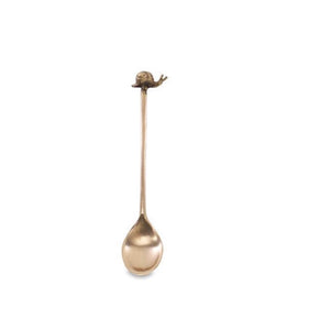 Snail Brass Spoon
