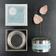 Load image into Gallery viewer, Thank You Gift Boxed Tin Candle