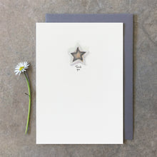 Load image into Gallery viewer, Star Embellished Thank You Greetings Card