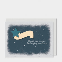 Load image into Gallery viewer, Thank You Teacher Greetings Card