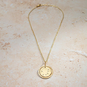 Tucan Constellation Pendant Necklace