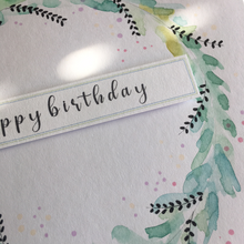 Load image into Gallery viewer, Handmade Watercolour Greetings Card