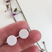 Load image into Gallery viewer, Circle Stud Acrylic Earrings