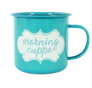 Enamel Morning Cuppa Mug