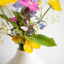 Load image into Gallery viewer, Bee Kind Enamel Pin