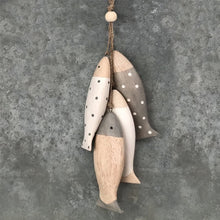 Load image into Gallery viewer, Natural Wooden Fish Decoration