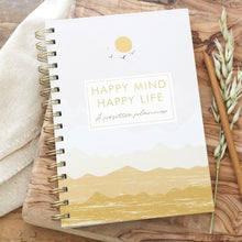 Load image into Gallery viewer, Sunset Yellow Happy Mind Happy Life Planner