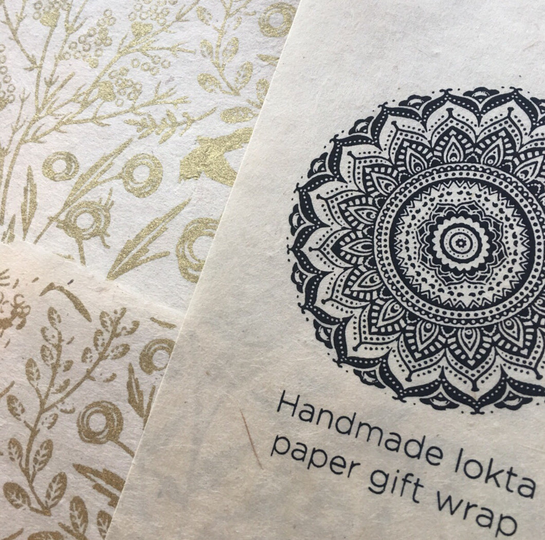 Handmade Gift Wrap Paper