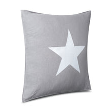 Load image into Gallery viewer, Giant Silver Cushion with Star Detail