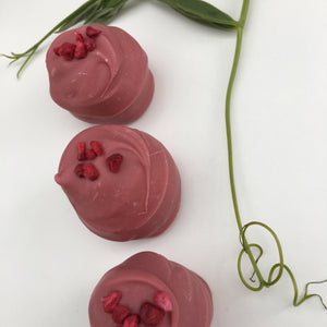 Handmade Raspberry Ripple Truffles