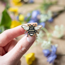 Load image into Gallery viewer, Bee Kind Enamel Pin