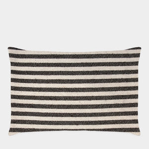 Black Long Striped Cushion