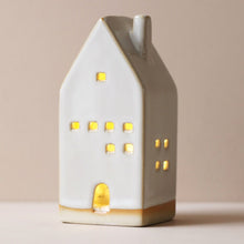 Load image into Gallery viewer, Rustic Ceramic House LED Decoration
