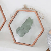 Load image into Gallery viewer, Hexagonal Copper Photo Frame